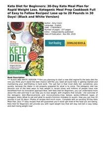 Keto Meal Plan for Losing Weight